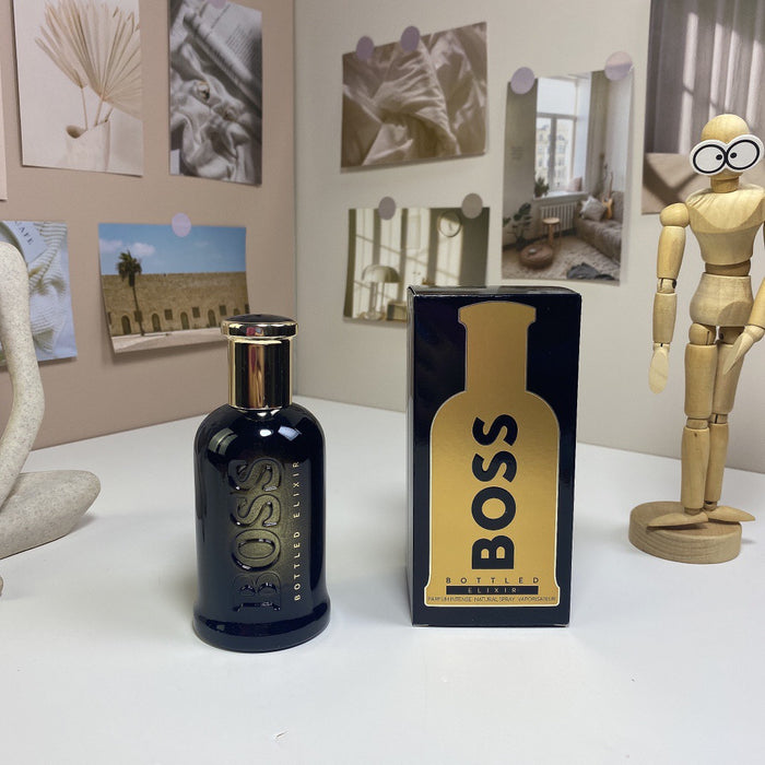 Hugo Boss Bottled Elixir Eau de Parfum 100ml – Intense Woody Amber Men's Fragrance