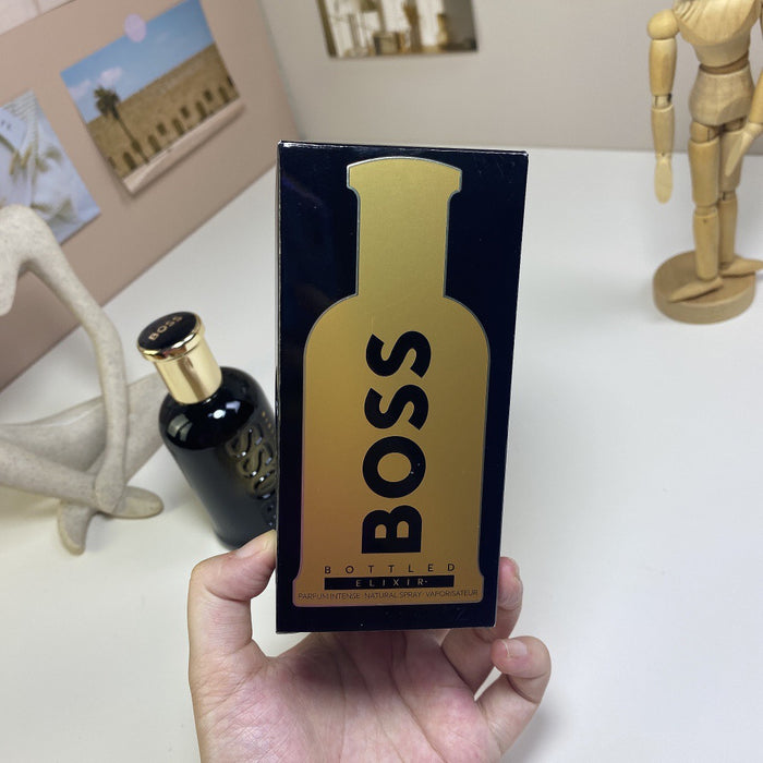 Hugo Boss Bottled Elixir Eau de Parfum 100ml – Intense Woody Amber Men's Fragrance