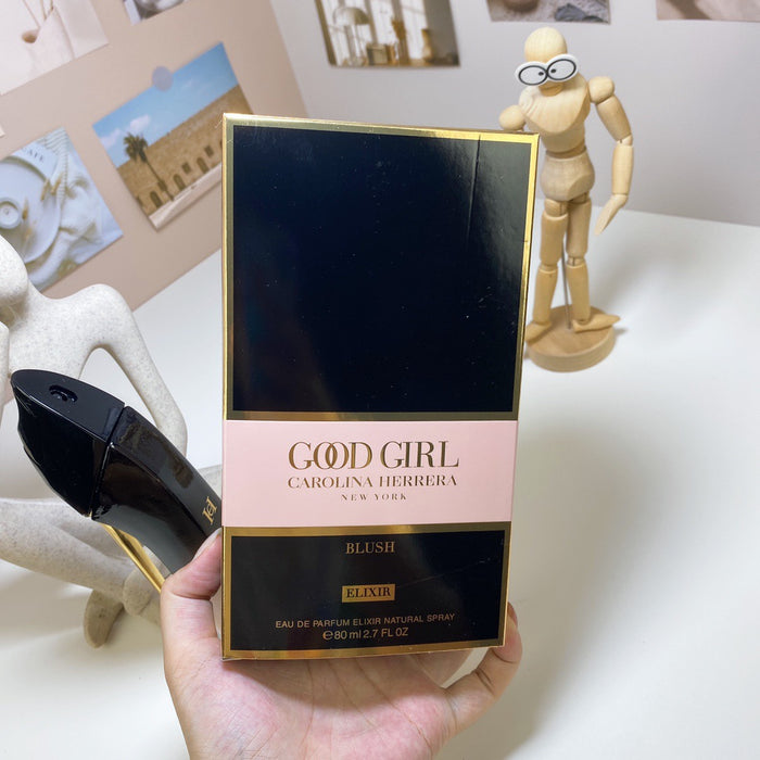 Carolina Herrera Good Girl Blush Elixir Eau de Parfum 80ml – Floral Amber Intense Women’s Perfume
