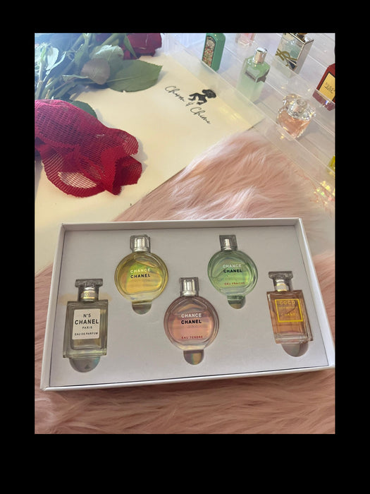 Chanel White Box Five-Piece Set